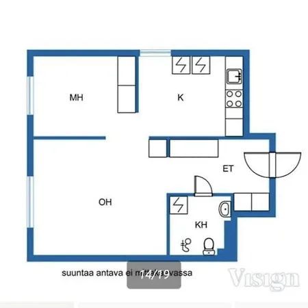 Ullanlinna Unique In The Heart Of For 2-4 Persons - Free Wifi 아파트