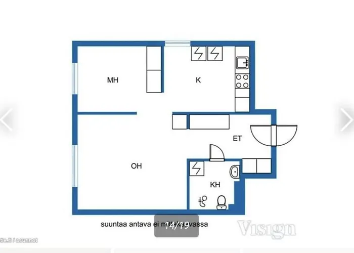 Ullanlinna Unique In The Heart Of For 2-4 Persons - Free Wifi Appartement